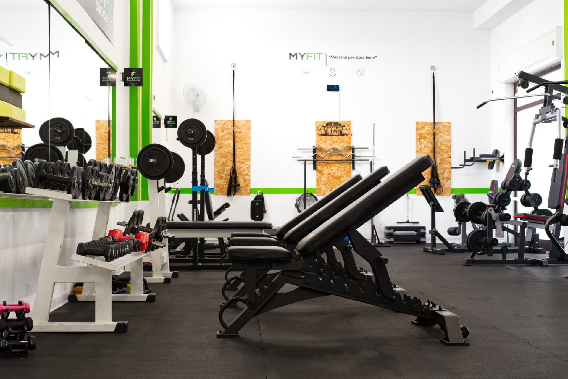 Sala di allenamento funzionale di MYFIT
